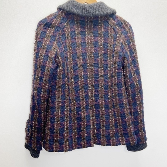 Zara Wool Blend Toggle Closure Cardigan Coat Sz S - Picture 3 of 12